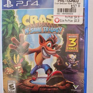 Crash Bandicoot N. Sane Trilogy For PlayStation 4